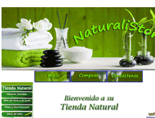 Tablet Screenshot of naturalistore.com